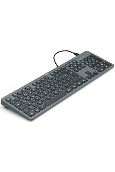 Hama USB Keyboard CK-400, illuminated, QWERTY US, black
