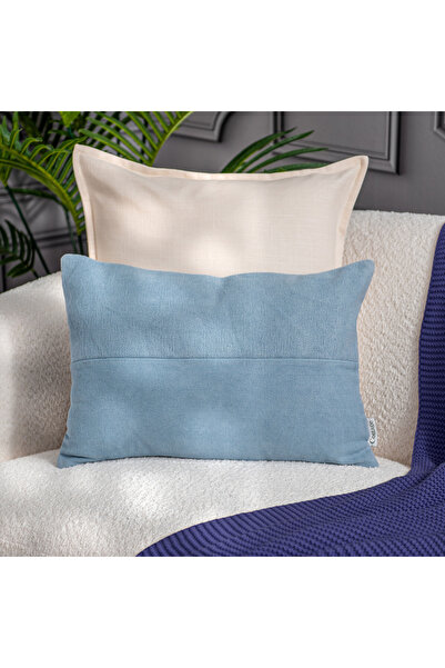 Cottage وسادة قطنية مستطيلة سادة - 30*50 سم