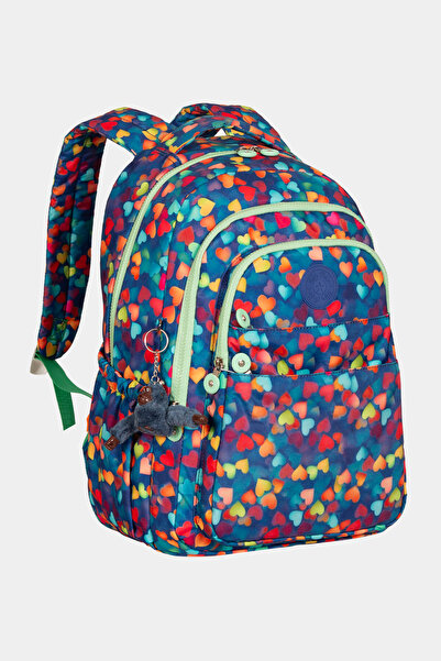 Miracle My Polo Durable Unisex School Backpack with Crinkil Toy
