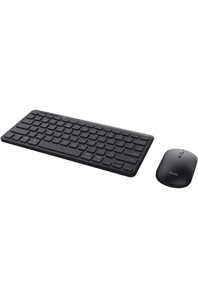 Trust Kit Keyboard + Mouse Wireless/Bluetooth, LYRA, Multi-Device, US Layout