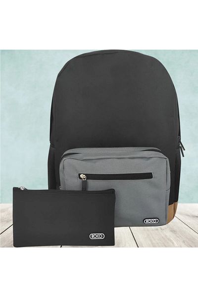 Roco Basic 2 Tone Mix Backpack with Accessory