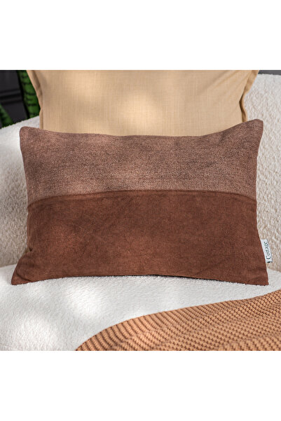 Cottage وسادة قطنية مستطيلة سادة - 30*50 سم