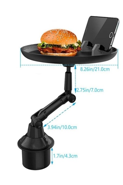 OTO SÜSLEN İSTANBUL Araba Için Ayarlanabilir Telefon Tutucu, 360 ° Döndürme Ö...