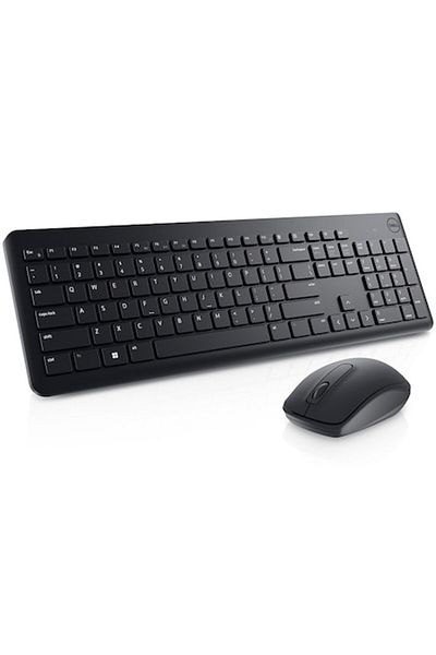 Dell Kit keyboard + mouse wireless KM3322W, Layout US International, Black