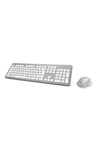 Hama Set Tastatură+Mouse Wireless KMW-700, 2400DPI, Tastatură QWERTY SUA, alb
