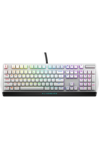 Alienware Tastatură mecanică de gaming 510K, iluminare RGB, taste subțiri, lumină lunară