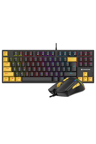 Tracer Set mouse mecanic si tastatura GAMEZONE HORNET87 USB