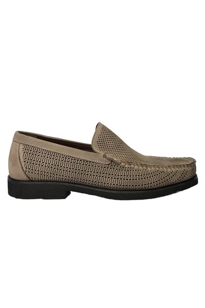 AristocratShoes Real Genuine Leather Classic Espardil Model Shoes Studded Breathable Stylish Eva Sole