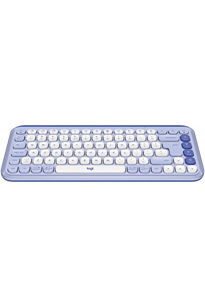 logitech Wireless Keyboard - POP ICON KEYS, Bluetooth, Lilac
