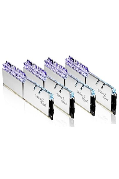 G Skill Kit memorii RAM, G.SKILL 64GB (4x16GB) Trident Z Royal DDR4 3200MHz