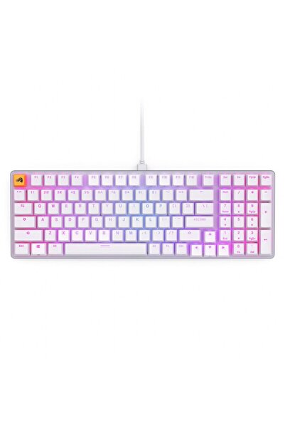 Glorious Gaming Mechanical Keyboard RGB GMMK 2 Full-Size - Fox Switches, US Layout, White