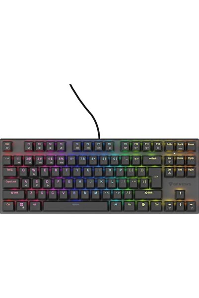 Genesis Tastatură de gaming, Genesis, Thor 303 TKL RGB, Negru