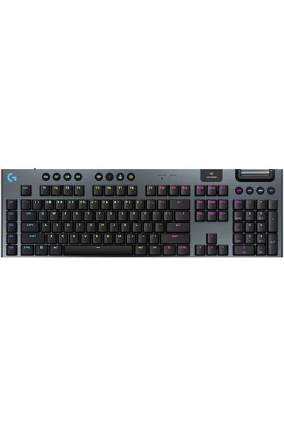 logitech Tastatură mecanică de gaming G915 X LIGHTSPEED, liniară, profil redus, wireless, neagră