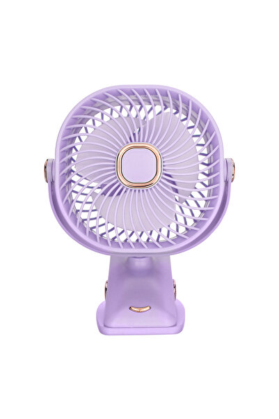 Wexta Mini Taşınabilir Şarjlı Pervane Vantilatör Soğutucu Ev Ofis Araç El ve Masaüstü Vantilatör Fan