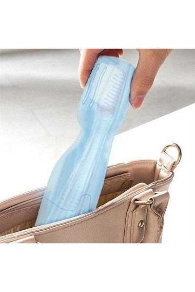 SepetBudur 2 Pieces Toothbrush Box with Lid