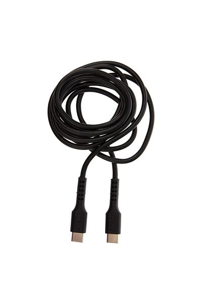 SBS كابل بيانات وشحن من USB-C إلى USB-C، بطول 1 متر، شحن فائق السرعة، نقل بيانات عالي السرعة 480 ميجابت في الثانية
