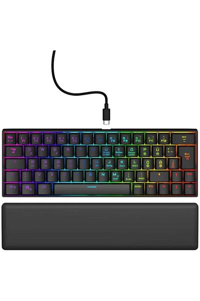 Urage Gaming Mechanical Keyboard HAMA Exodus 760 Mechanical Mini, USB, Layout US Black