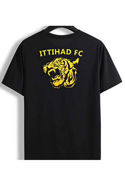 lewibafashion TRICOU BĂRBĂTESC CU DESIGN SPECIAL AL-ITTİHAD, MODEL TIGRU