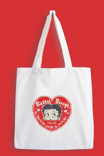 designedfy Betty Boop Printed Cloth Bag, Tote Bag