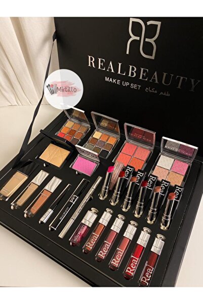 real beauty صندوق مكياج كامل من ريل بيوتي