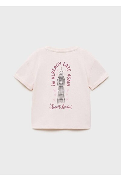 MANGO Baby Boat patterned cotton T-shirt