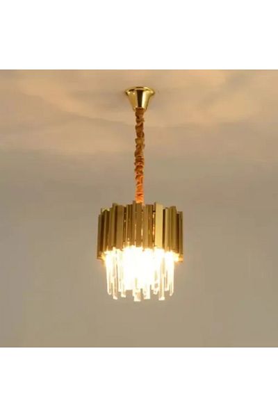 Alista Home Candelabru Cristal Maxim 6 x E 14 Diametru 40 cm Auriu