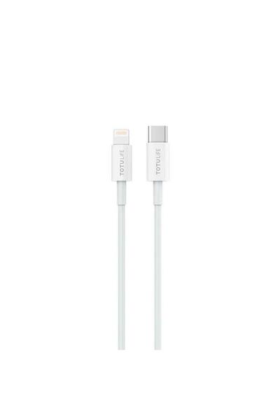 TOTUDESIGN Totu Life Pure USB To 1M Lightning Charging Type-C Cable T-CBPRCLW...