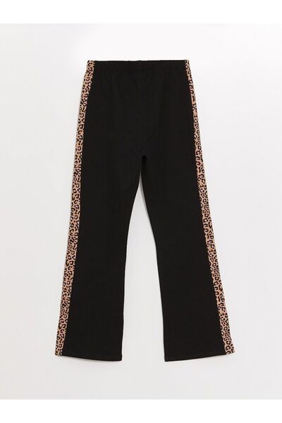 LC Waikiki LCW Kids Beli Lastikli İspanyol Paça Kız Çocuk Tayt