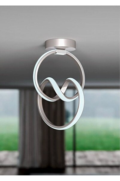 Litra Lighting Modern Plafonyer Krom Kaplama Sarkıt Led Avize Oturma Odası Ço...