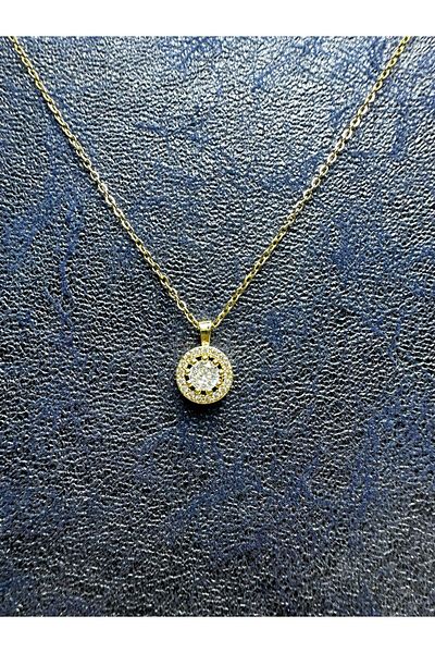 Mutenaura Elegant Necklace with Stainless Steel Stone Detail