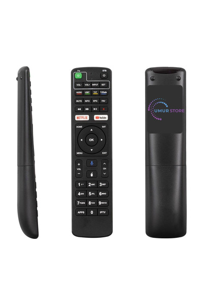 Dreamstar Android Netflix-Youtube Tuşlu Uydu Kumandası