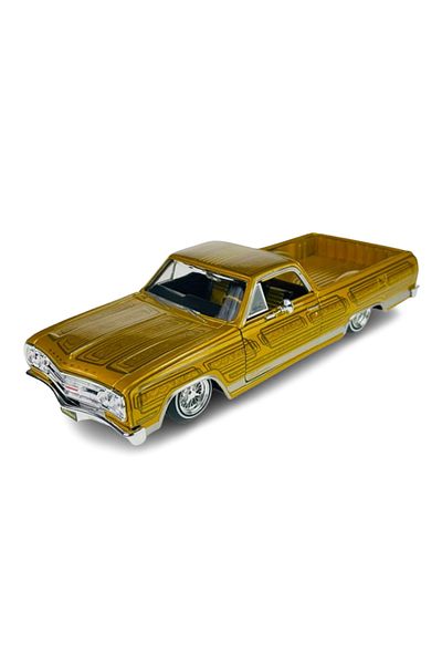 Maisto Chevrolet El Camino lowrider, 1965, auriu, 1/24