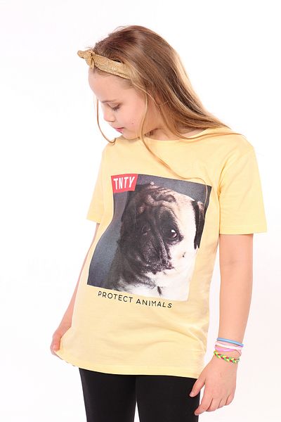 Toontoy Unisex Kids Front Printed T-Shirt