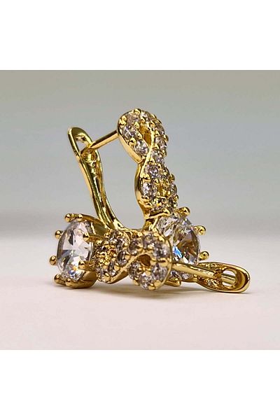 My Bijoux Gold Plated Anastasia Earrings
