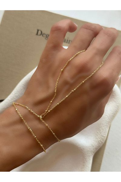 Twinssis Accessories Gold Dot Chain Şahmeran