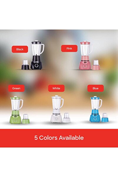 Sanford Sanford 2-in-1 Blender and Grinder, 1.6L, 400W, Stainless Steel Blades, with Pulse Function