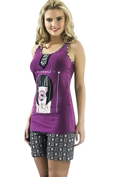 kapsulavm Hmd printed shorts set for women code 4008