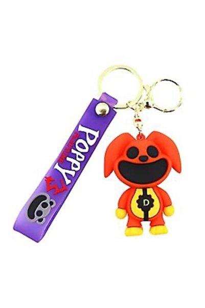 OEM Breloc figurina Smiling Critters, Dogday, portocaliu, 8cm