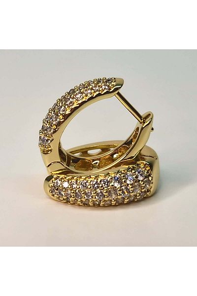 My Bijoux 18K Gold Plated Earrings Vanessa