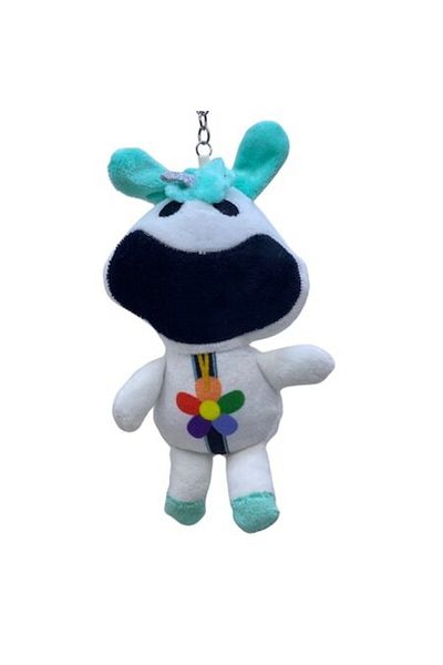 OEM Figurina Smiling Critters CraftyCorn, alb, 20 cm