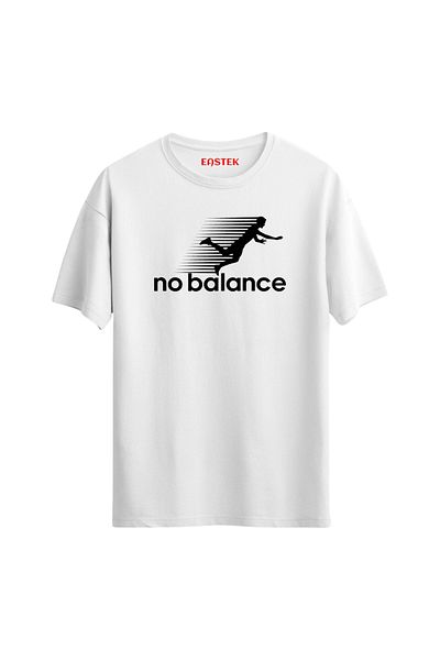 Eastek No Balance Unisex Printed Design T-Shirt