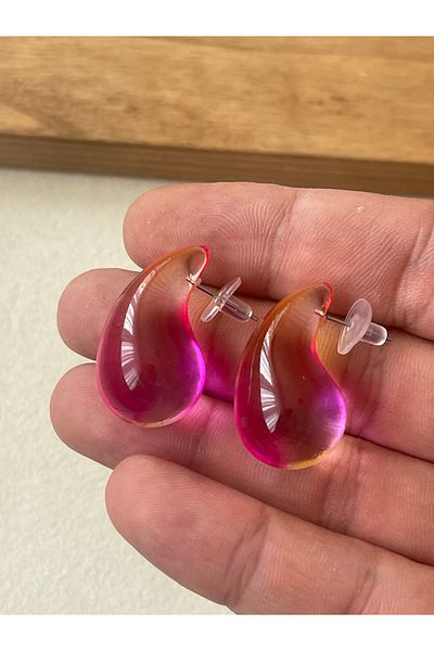Rupen Kraft Moire Stylish Design Earrings