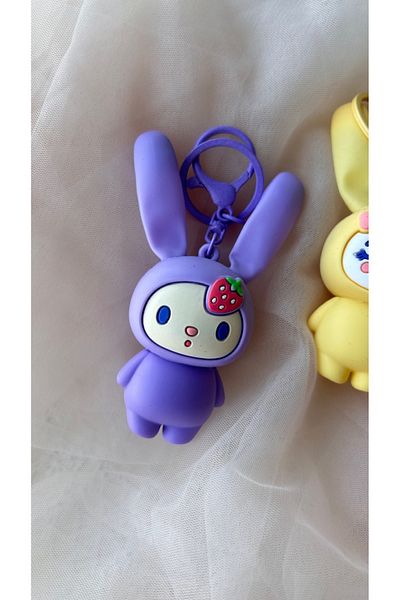 Doğaltaş Masalları My Melody Keychain Purple