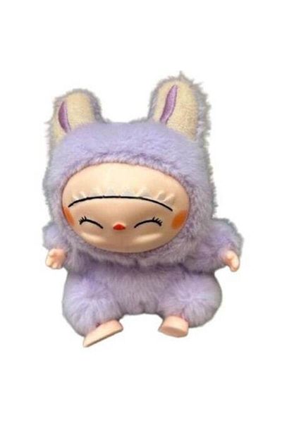 OEM Labubu, Micul Monstru Pufos, 18 cm, Mov, în Cutie