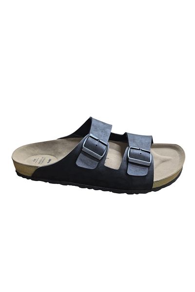 Everest Konay 0268 Anatomical Sole Double Buckle Men's Slippers