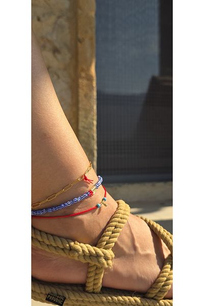 Atelier Çağla Triple Set Anklet