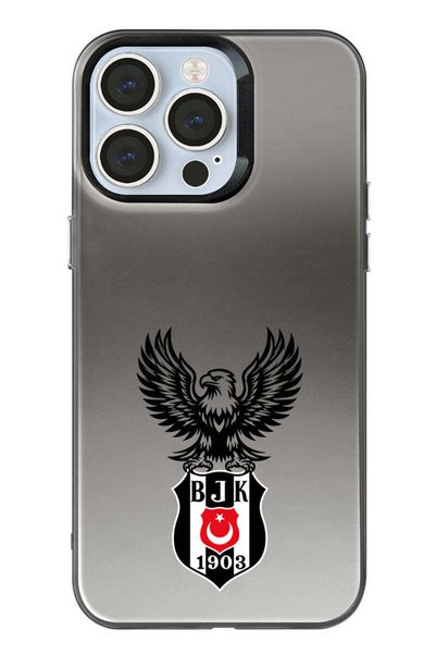 Beşiktaş iPhone 14 Pro Max Compatible Eagle Arma Premium Licensed Phone Case