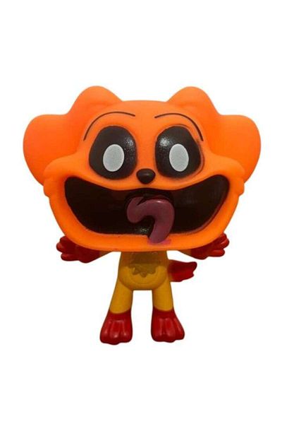 Smiling Dogday Mini Figurine, 12cm, Orange