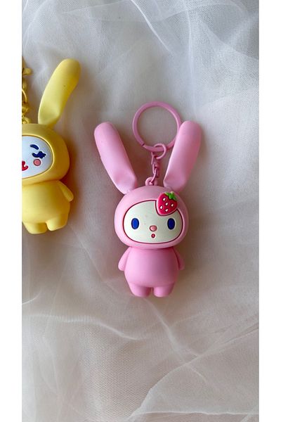 Doğaltaş Masalları My Melody Keychain Pink