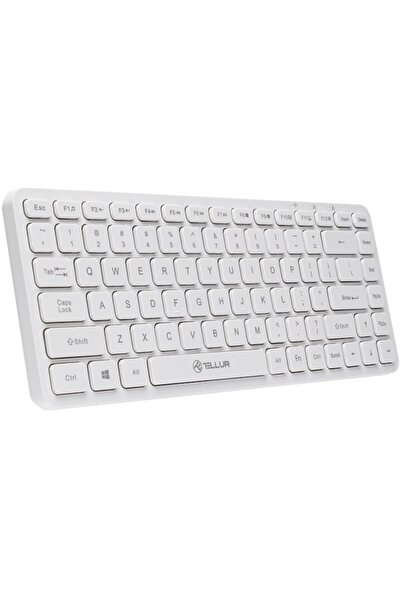 TELLUR Ασύρματο πληκτρολόγιο, Μίνι, Λευκό